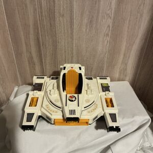 Vtg 1982 Fisher Price Light Speed Fighter 527 Action Model Space Ship